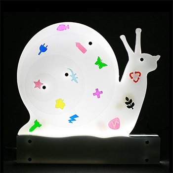 Renzo Nucara-Lighting shape-snail